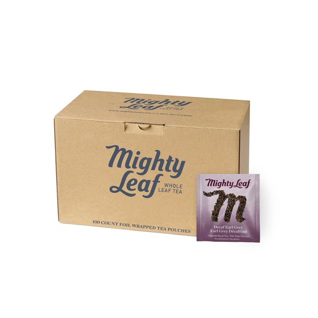 Mighty Leaf Earl Grey Decaf Tea Bags | Free Shipping Over $49