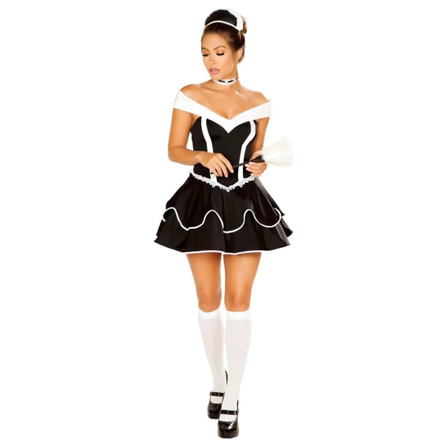4886 - 4pc Sexy Chamber Maid