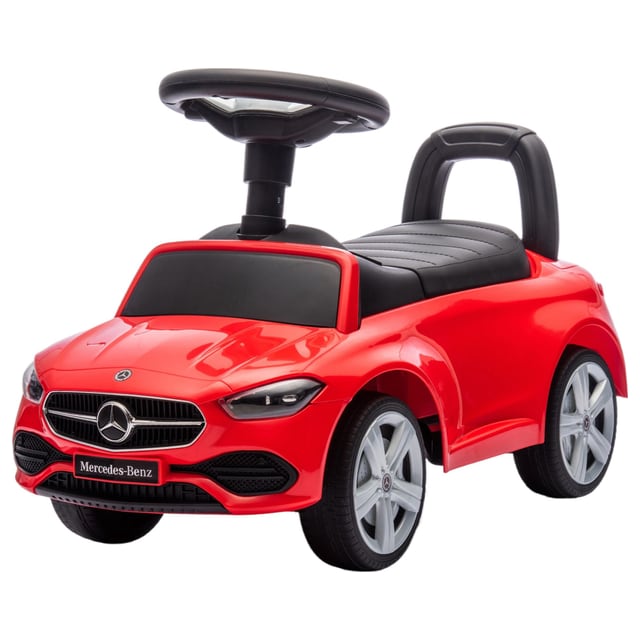 Qaba Mercedes-Benz C-Class Licensed Kids Ride On Car, Foot-to-Floor Toy…