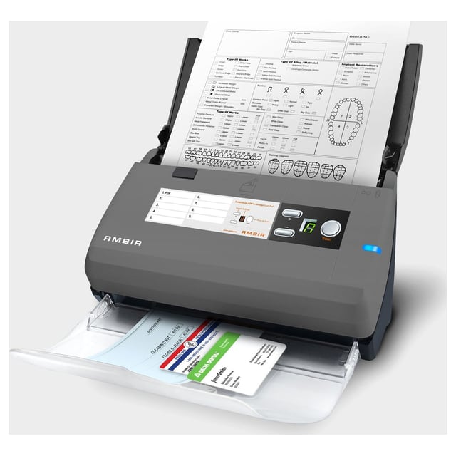 High-Speed Document Scanner - ADF - ImageScan Pro 830ix for Windows PC and Mac…